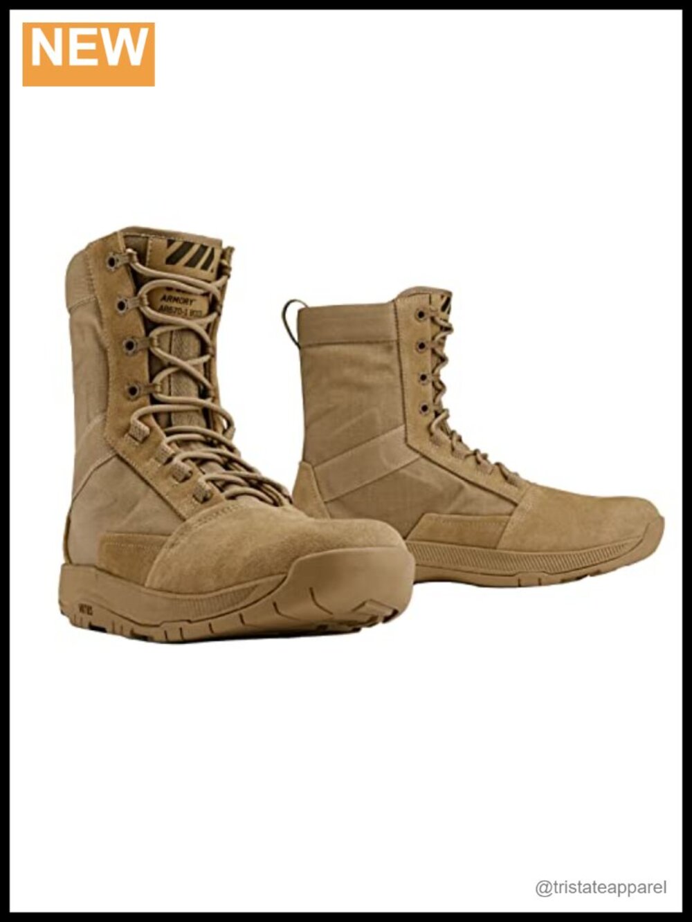 Men's Lightweight Water-Resistant Combat Boots Tactical Military Work